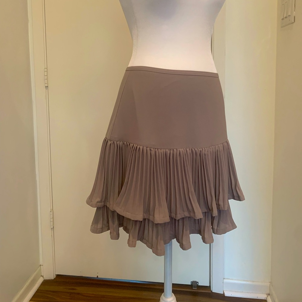 Taupe BCBG skirt